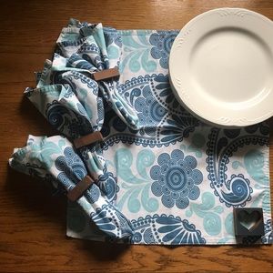Dinner Napkins and 💙Rings
